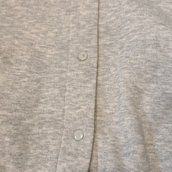 Blair Solid Color Sweater Button Front Closure 2XL - Picture 5 of 7